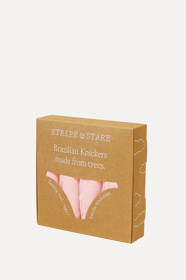 Set Of 4 Brazilian Knickers from  Stripe & Stare