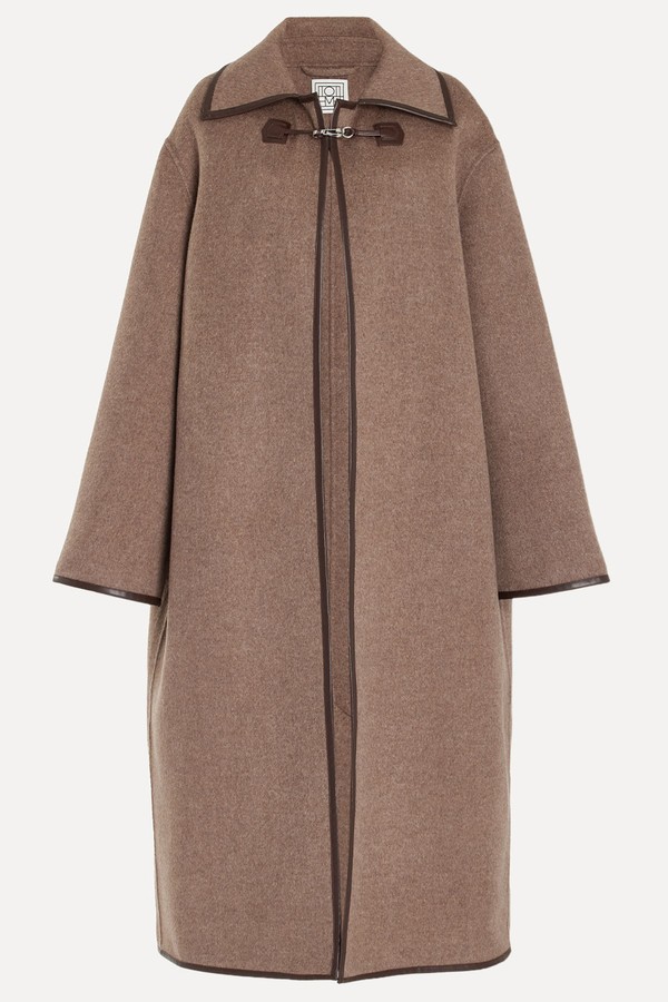 Double Clasp Wool Coat from Toteme