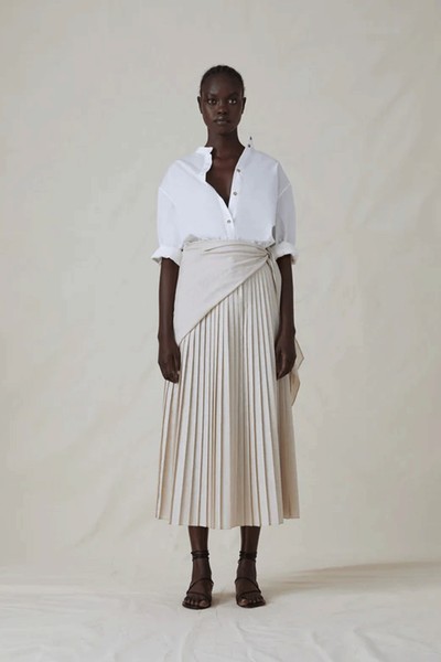 The Pleated Shirt Dress from Attersee