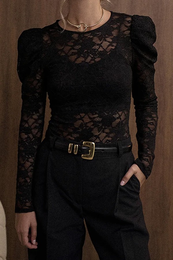 The Core Lace Bodysuit from Wear That x Sheerluxe