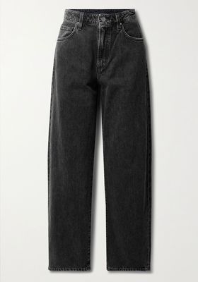 Idris High-Rise Wide-Leg Jeans from GOLDSIGN