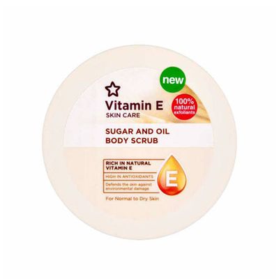 Vitamin E Sugar / Oil Body Scrub from Superdrug 
