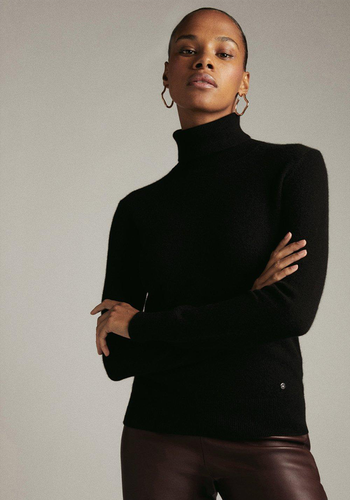 Cashmere Roll Neck