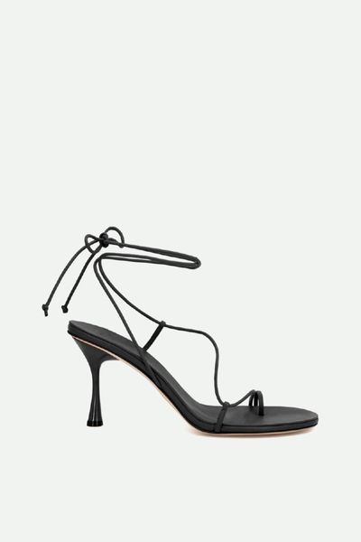 90mm Emily Leather Sandals from Studio Amelia