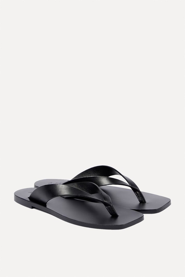 Kinto Leather Thong Sandals from A.EMERY