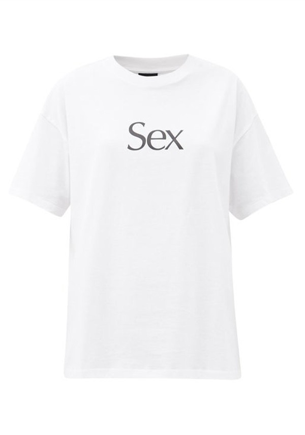Sex-Print T-Shirt from More Joy By Christopher Kane