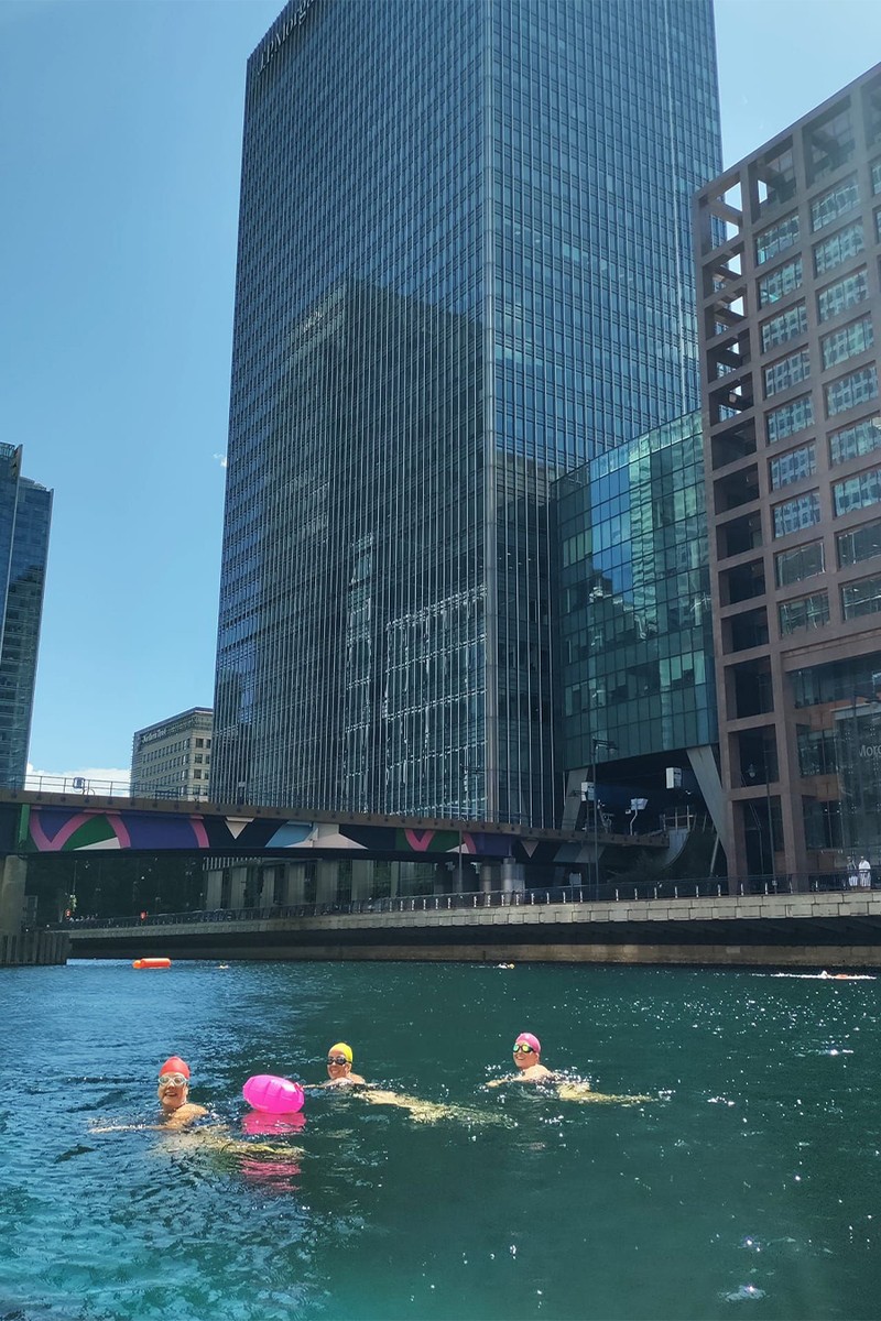 Open Water Swimming, Canary Wharf