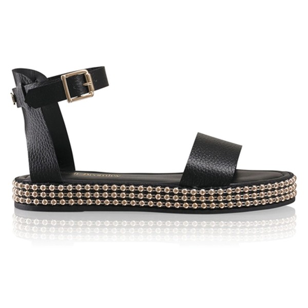 Studded Flatform Sandal