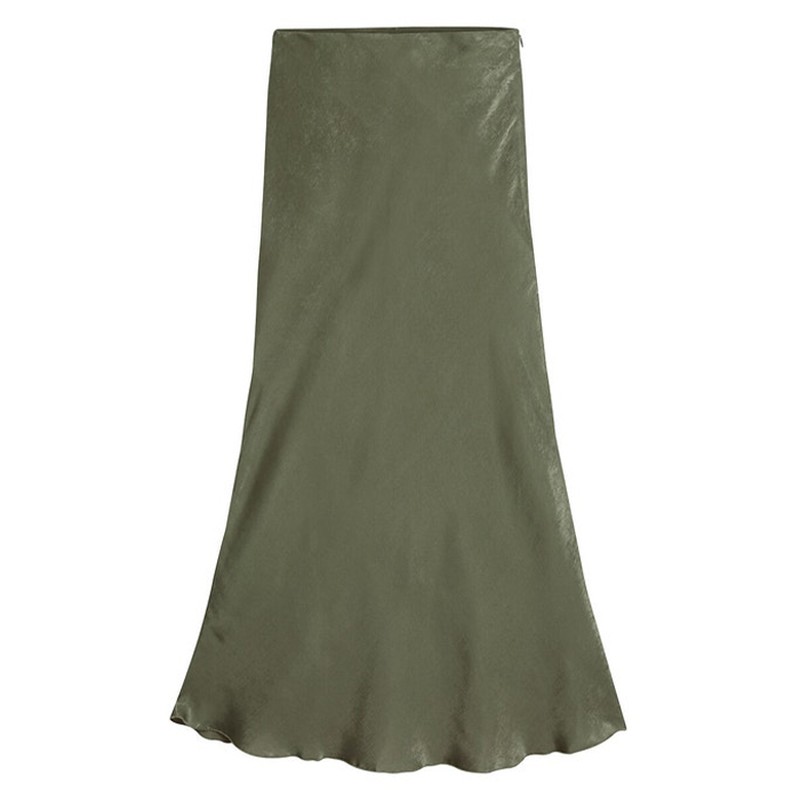Satin Midaxi Slip Skirt from La Redoute