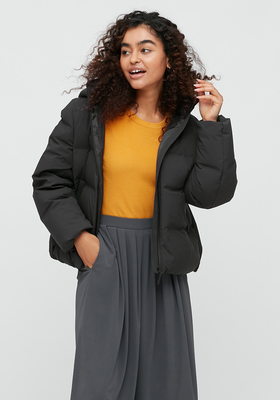 Seamless Down Hooded Parka