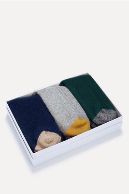 Wool Cashmere Socks Gift Box from Sirplus