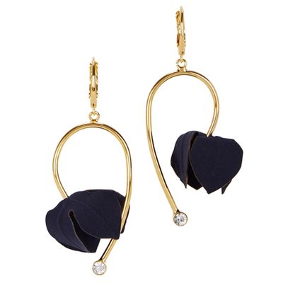 Gold-Tone Flower Drop Earrings from Marni