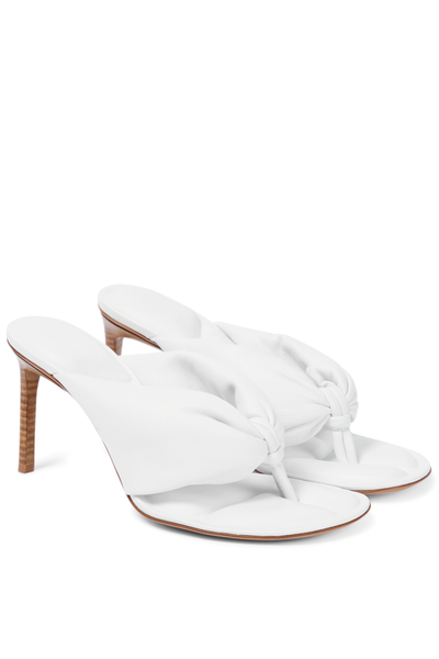 Les Sandales Nocio Leather Thong Sandals from Jacquemus