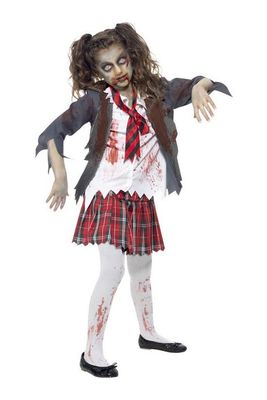 Halloween Girls Zombie Schoolgirl from Very