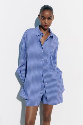 Striped Pyjama Shorts from Zara