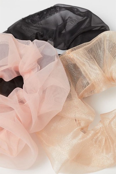 3 Pack Organza Scrunchies