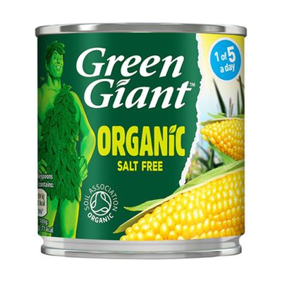 Organic Salt Free Sweetcorn from Green Giant