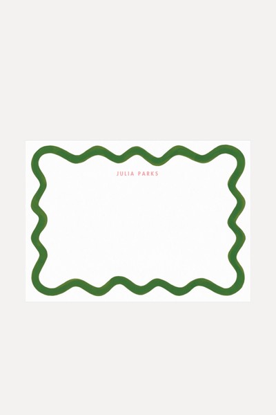 Scallop Trim Notecard Set from Papier