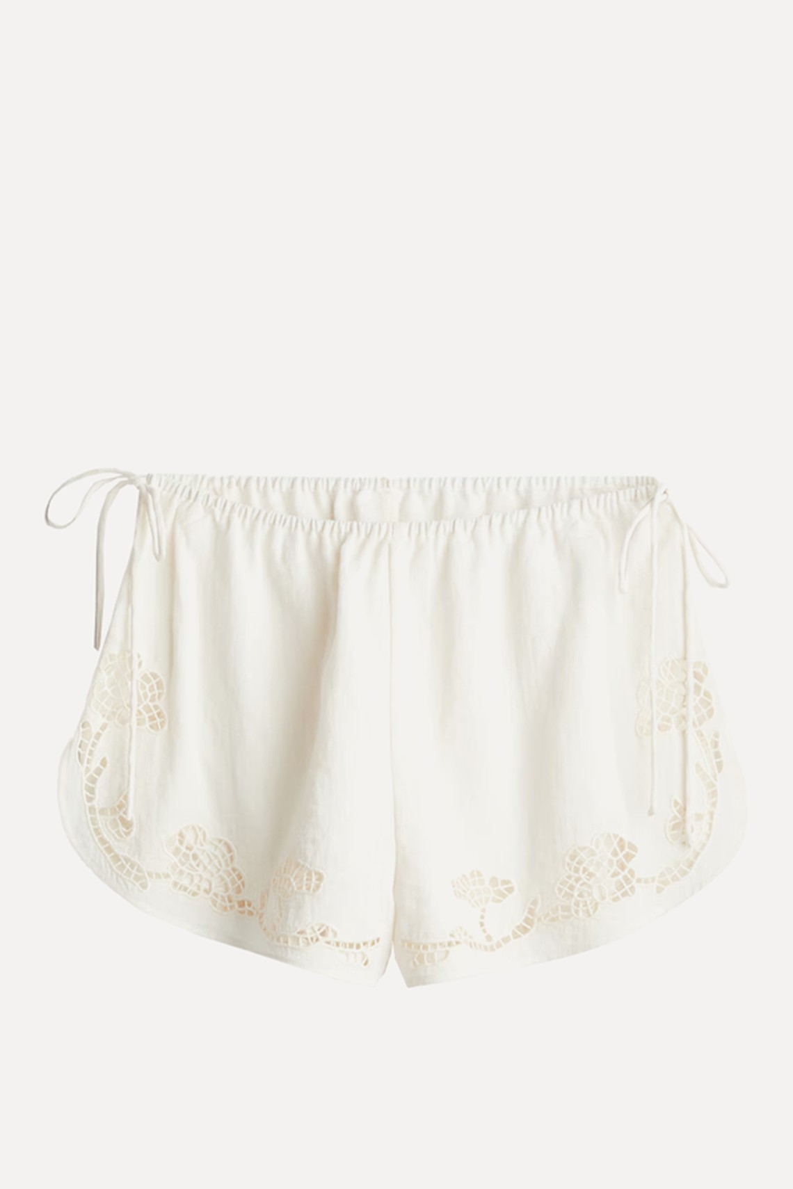 Broderie Anglaise Beach Shorts  from H&M