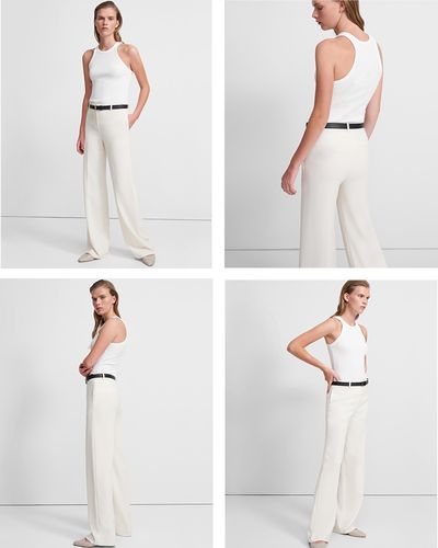 Wide Trousers In Crêpe, £128 (was £320)