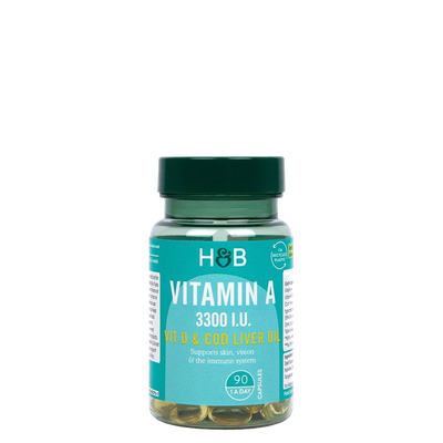 Vitamin A 3330IU + Vit D & Cod Liver Oil from Holland & Barrett 