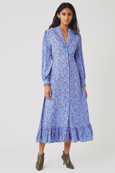 Anouk Dress Suzie Spray Floral from Ghost