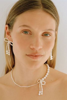Grande Rosette De Perles Earrings from Sophie Bille Brahe