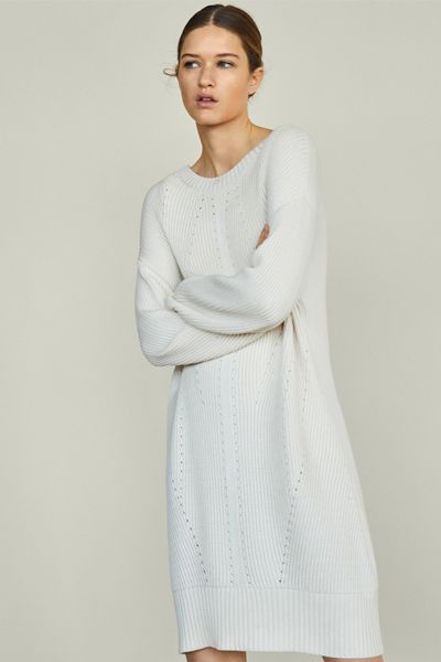 Decrease Stitch Knit Dress