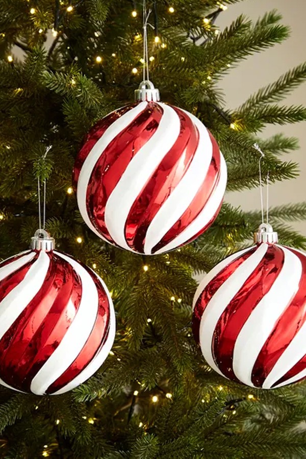 Pack of 3 Large Kitschmas Shatterproof Baubles