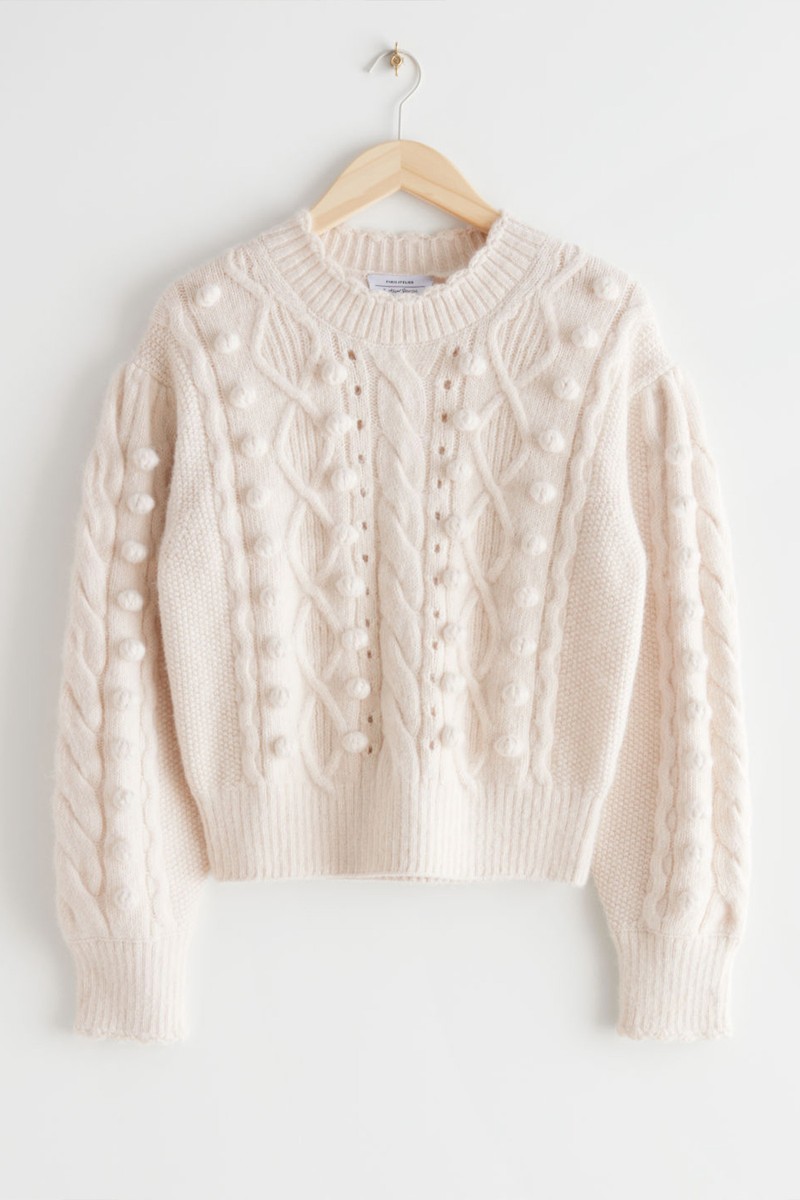 Cable Knit Sweater from & Other Stories