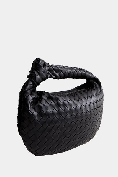 Woven Top Handle Bag