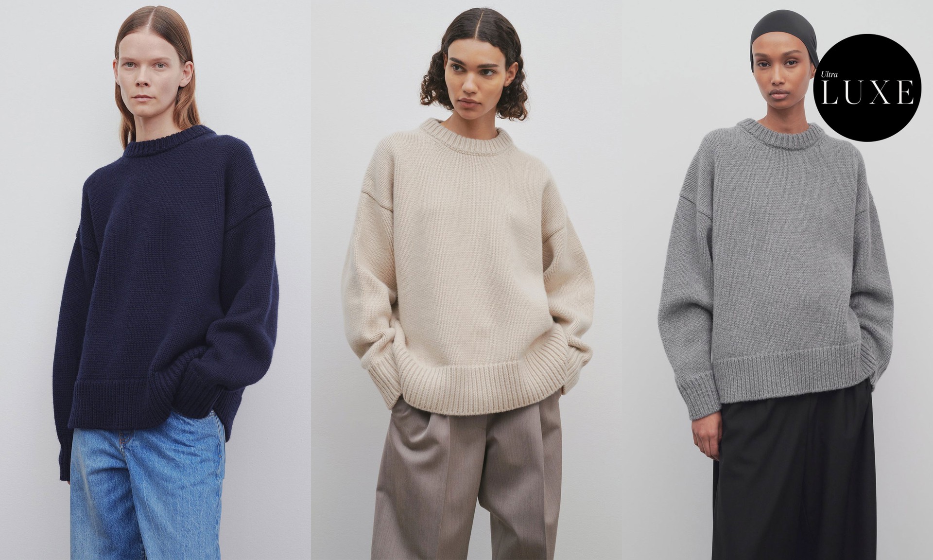 Ophelia Sweater In Wool & Cashmere from The Row