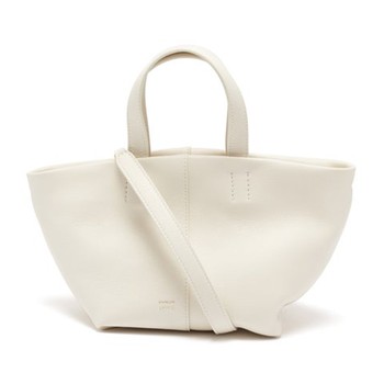 Tulipano Mini Leather Tote Bag from Mansur Gavriel