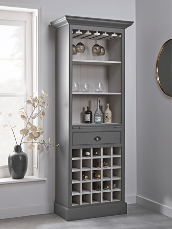 Mette Pine 25 Bottle Wine Cabinet, £519.99