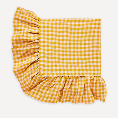 Gingham Frill Tablecloth from Projektityyny