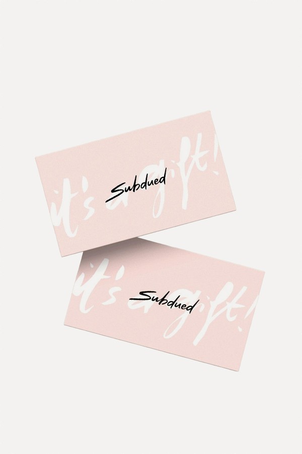 Gift Card from Subdued
