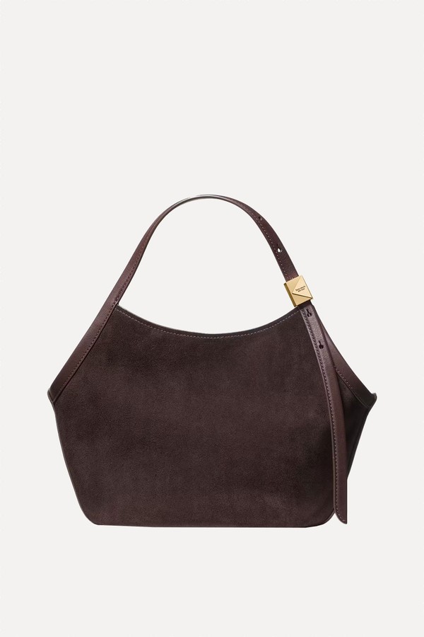 Deco Suede Small Tulip Tote Bag from  Kate Spade