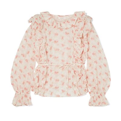 Luca Ruffled Blouse