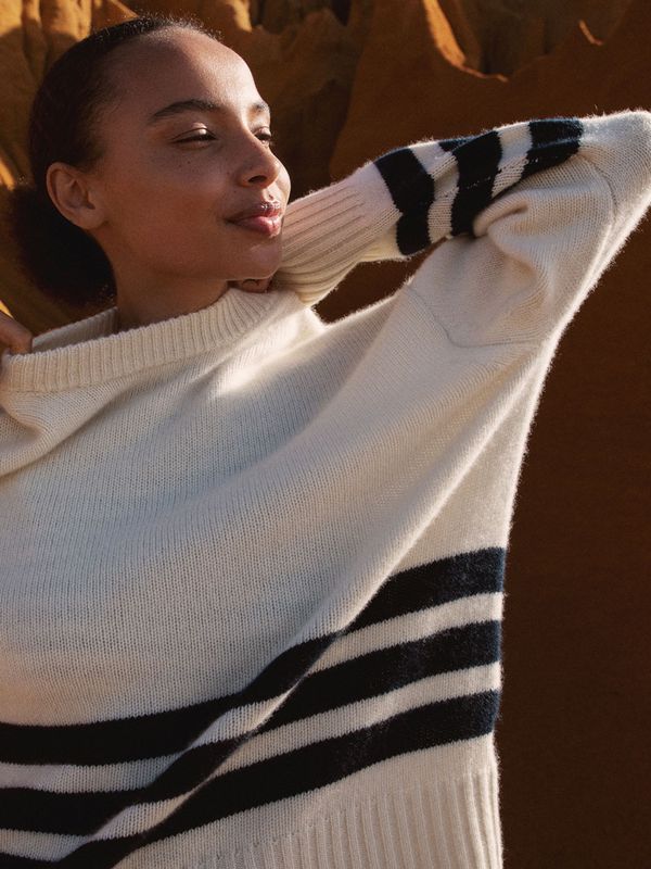 The Round Up: Striped Knitwear
