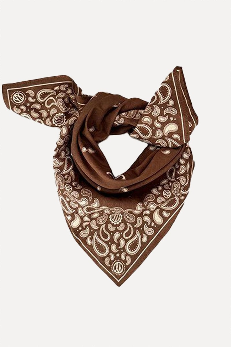 Cotton Paisley Scarf from Le Scarf
