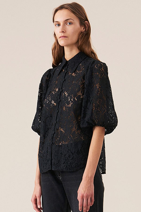Cotton Lace Shirt
