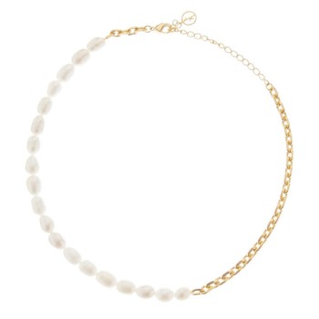 Duel Freshwater Pearl Choker Necklace from Anissa Kermiche