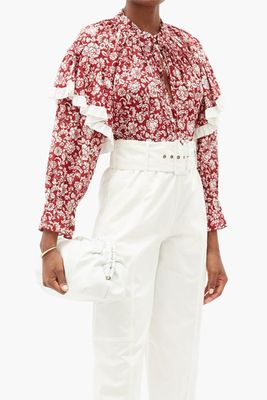 Floral-Print Cotton-Voile Blouse from See By Chloé