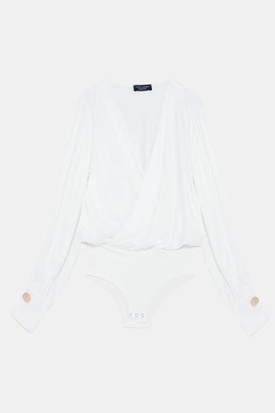 Crossover Bodysuit from Zara