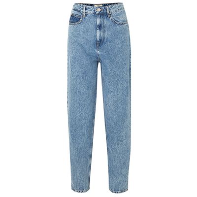 Corsyj High-Rise Tapered Jeans from Isabel Marant Etoile