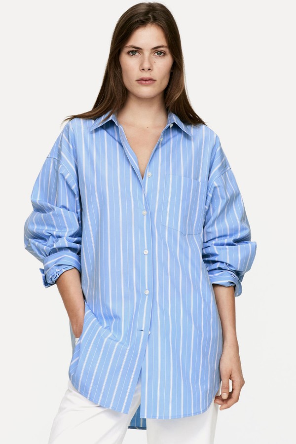 Oversized Cotton Shirt from ARKET