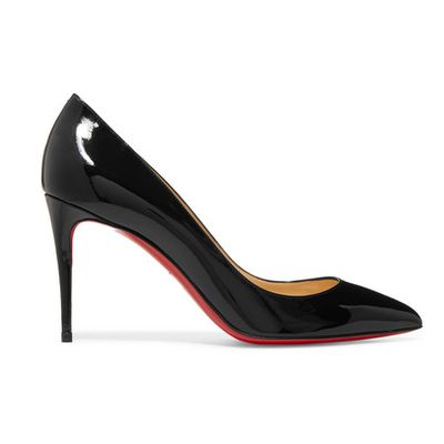 Pigalle Follies 85 patent-leather pumps from Christian Louboutin