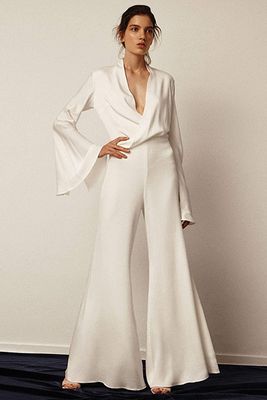 The Betty Jumpsuit In White