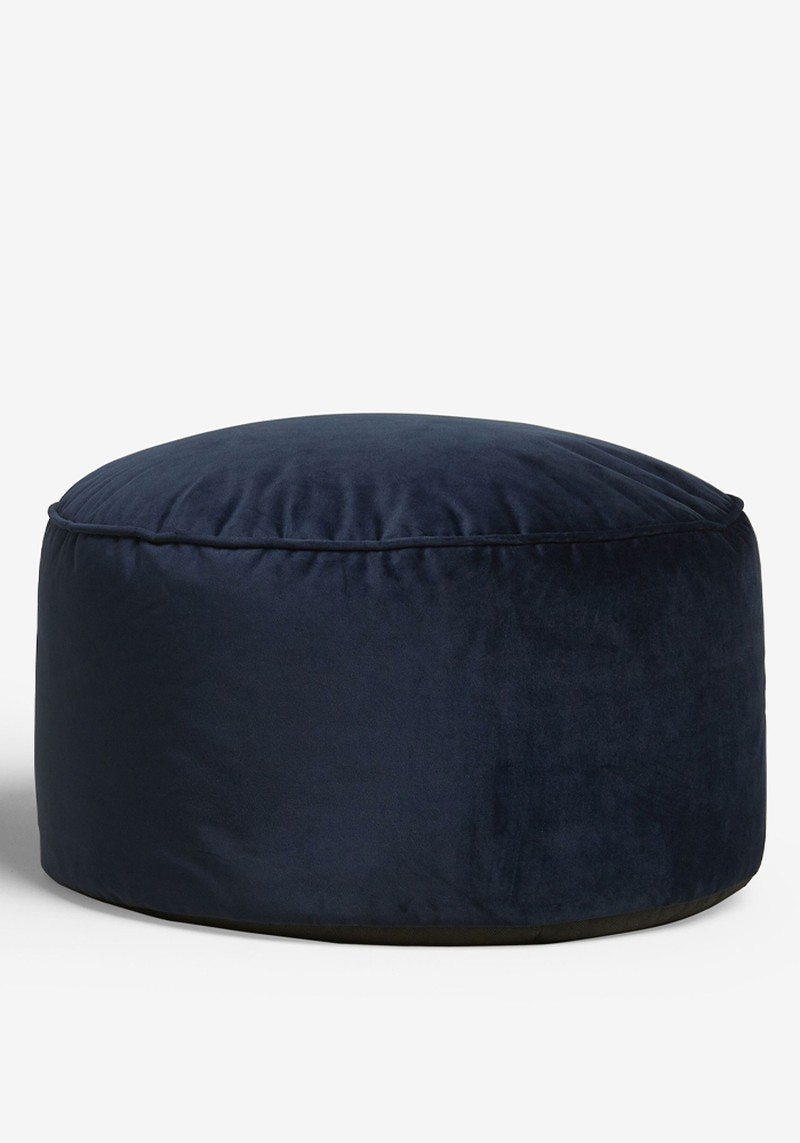 Opulent Velvet Pouffe
