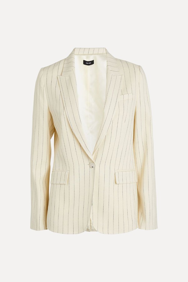 Panama Pinstripe Blazer from Me + Em